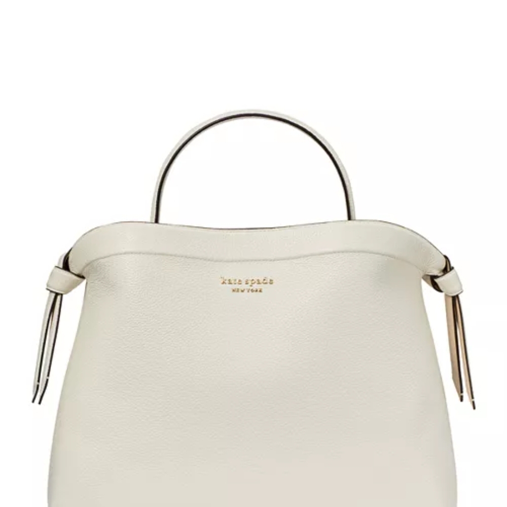 Kate Spade Knott Pebbled Leather Large Top Handle Bag